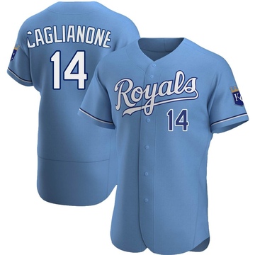 Light Blue Authentic Jac Caglianone Men's Kansas City Royals Alternate Jersey