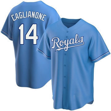 Light Blue Replica Jac Caglianone Youth Kansas City Royals Alternate Jersey