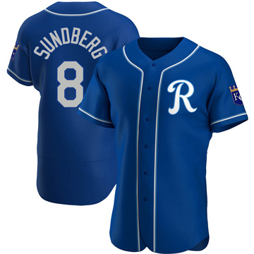 Royal Authentic Jim Sundberg Men's Kansas City Royals Alternate Jersey