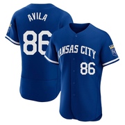 Royal Authentic Luinder Avila Men's Kansas City Royals 2022 Alternate Jersey